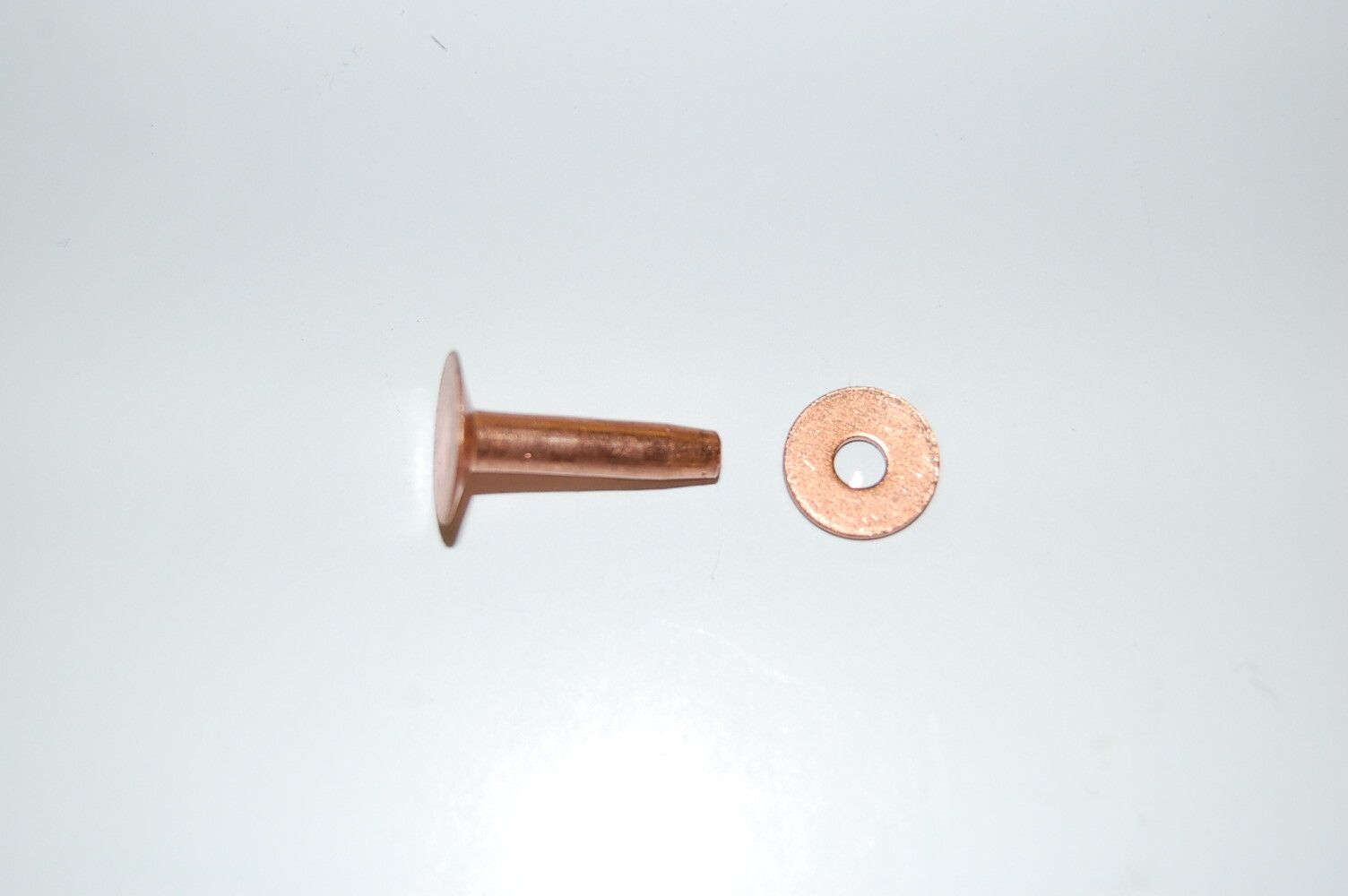 COPPER RIVETS AND BURRS #9 - 3/4" LONG MADE IN AMERICA FAST FREE SHIPPING