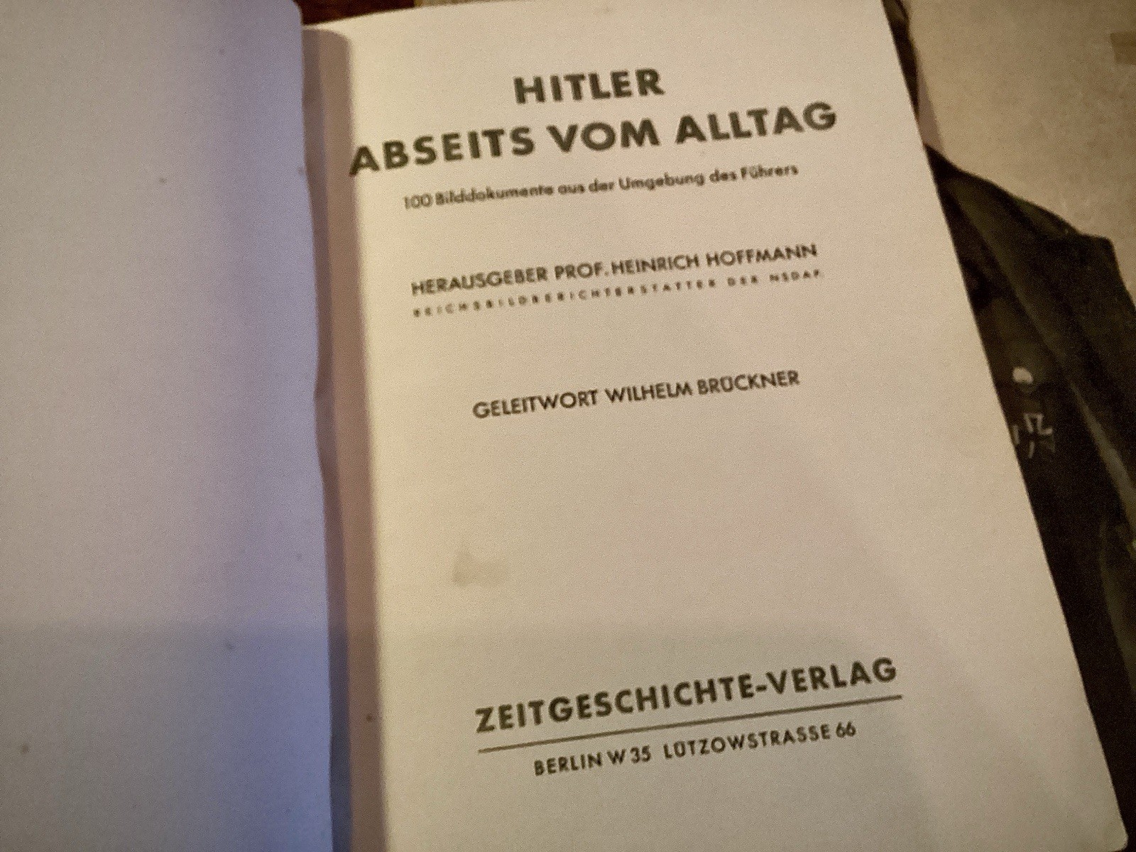 WWII 1939 Unser Führer 50th Birthday Photobook & L'Illustrazione Italiana Lot