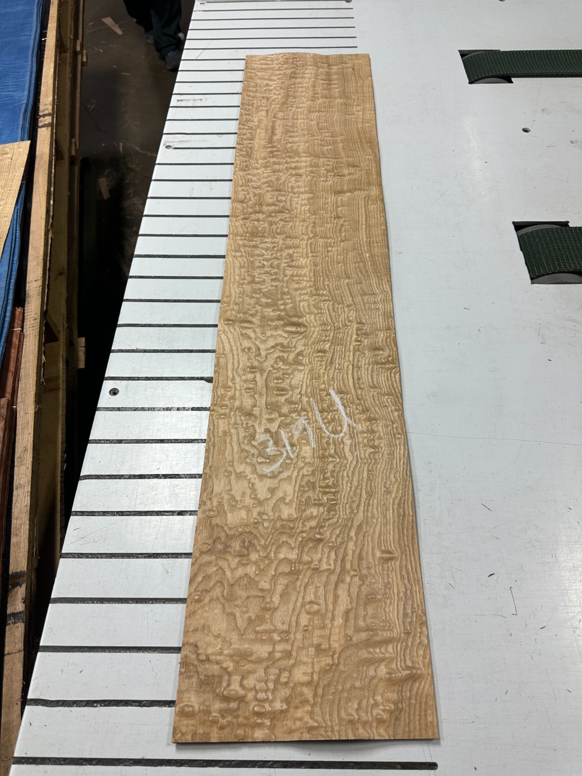 Tamo Ash Raw Wood Veneer 2 sheets 50'' x 10'' 319U