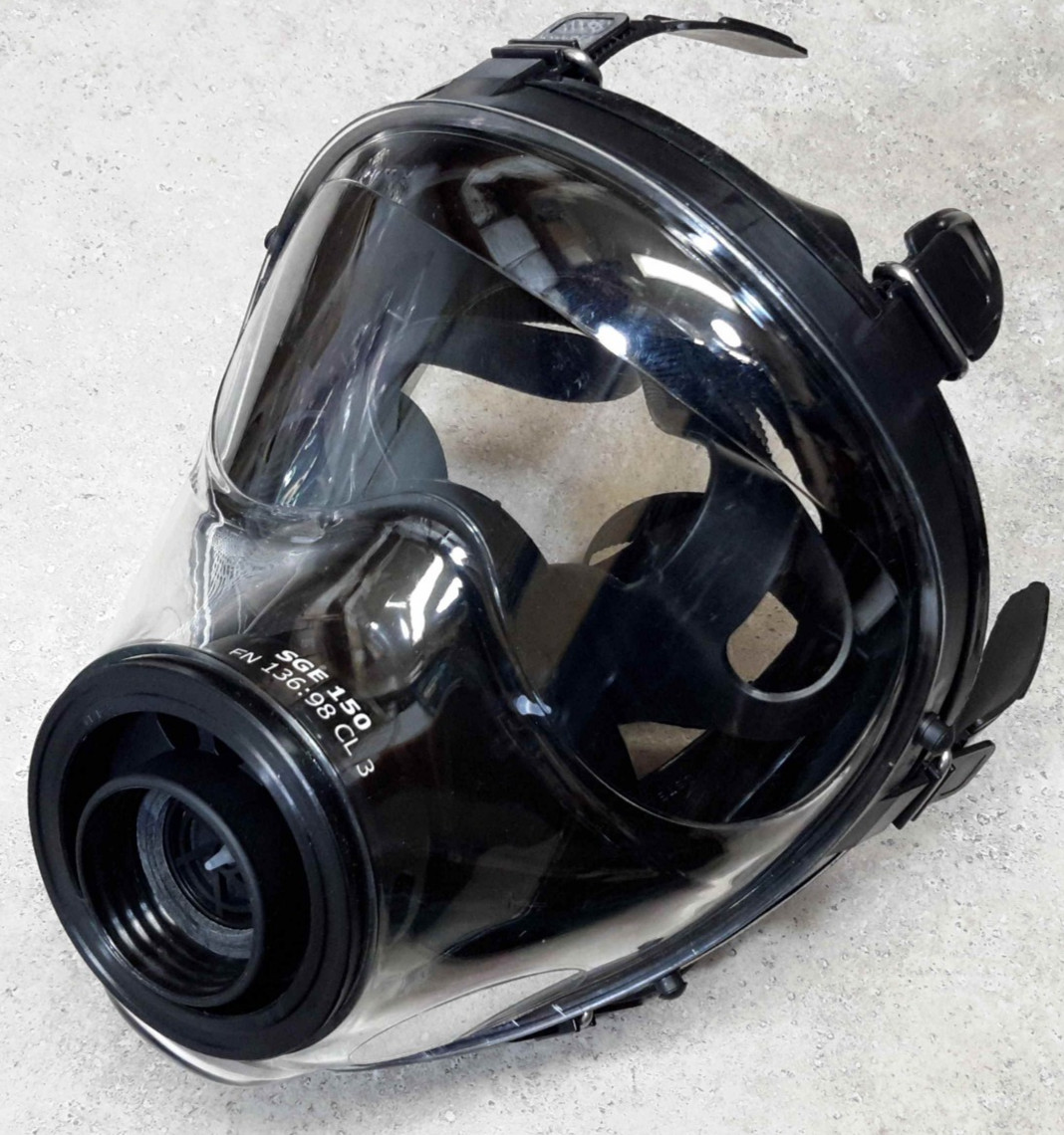 SGE 150 Gas Mask [Made in 2025] with 40mm NATO Filter - Sealed New Exp 06/2030
