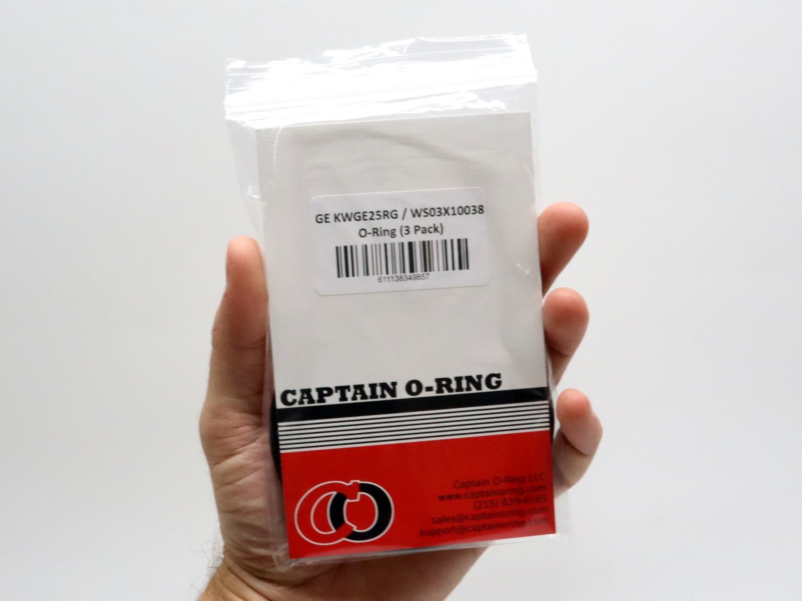 (3 Pack) GE KWGE25RG / WS03X10038 Water Filter O-Ring for GXWH01C, GXWH04F, etc