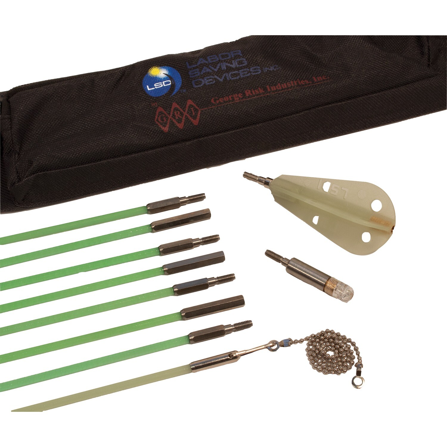 LABOR SAVING DEVICES 81-600 24-Ft. Creep-Zit Compact FiberFuse Wire-Running...