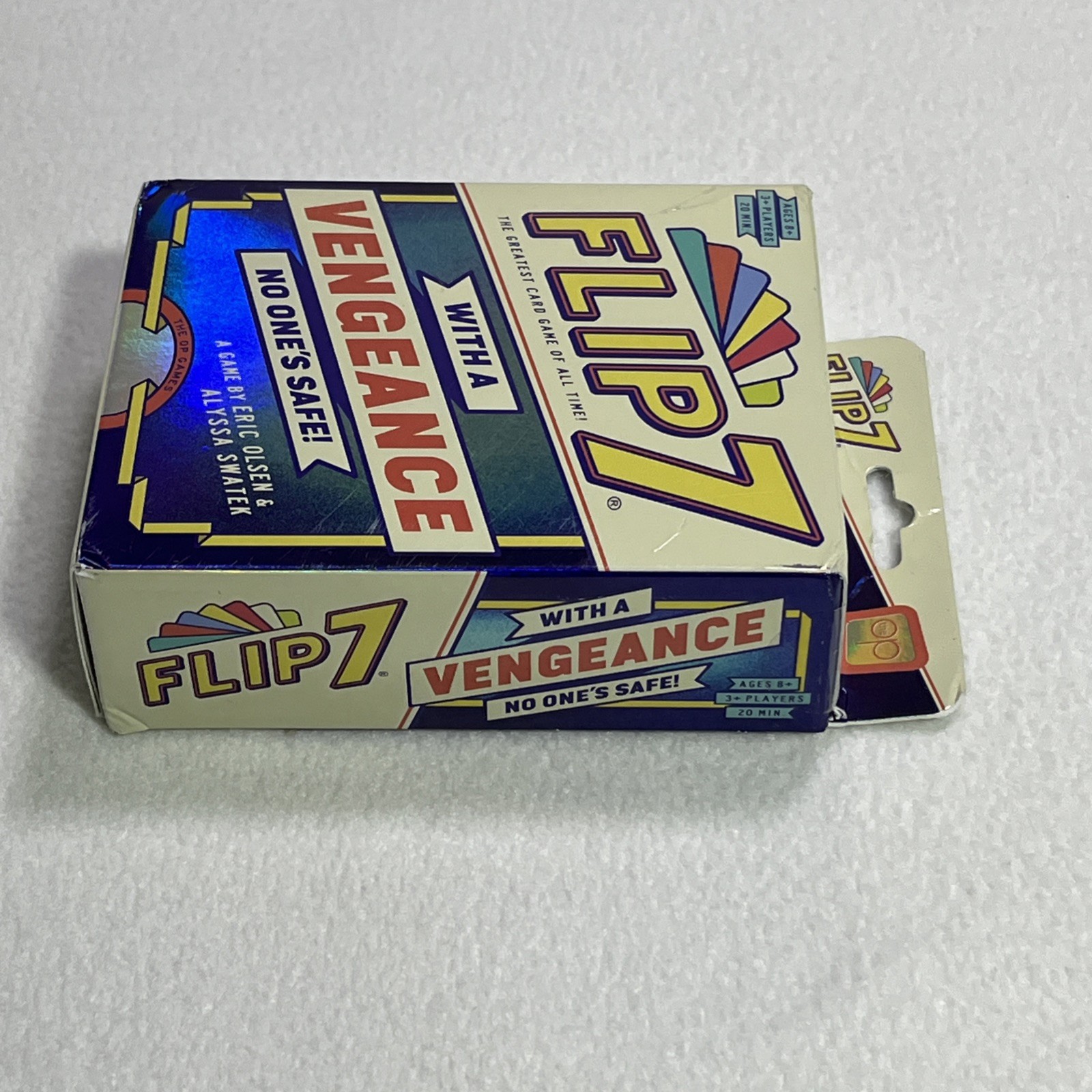 Flip 7: With a Vengeance Strategy Card Game 3+ Players Ages 8+ NEW The OP Games