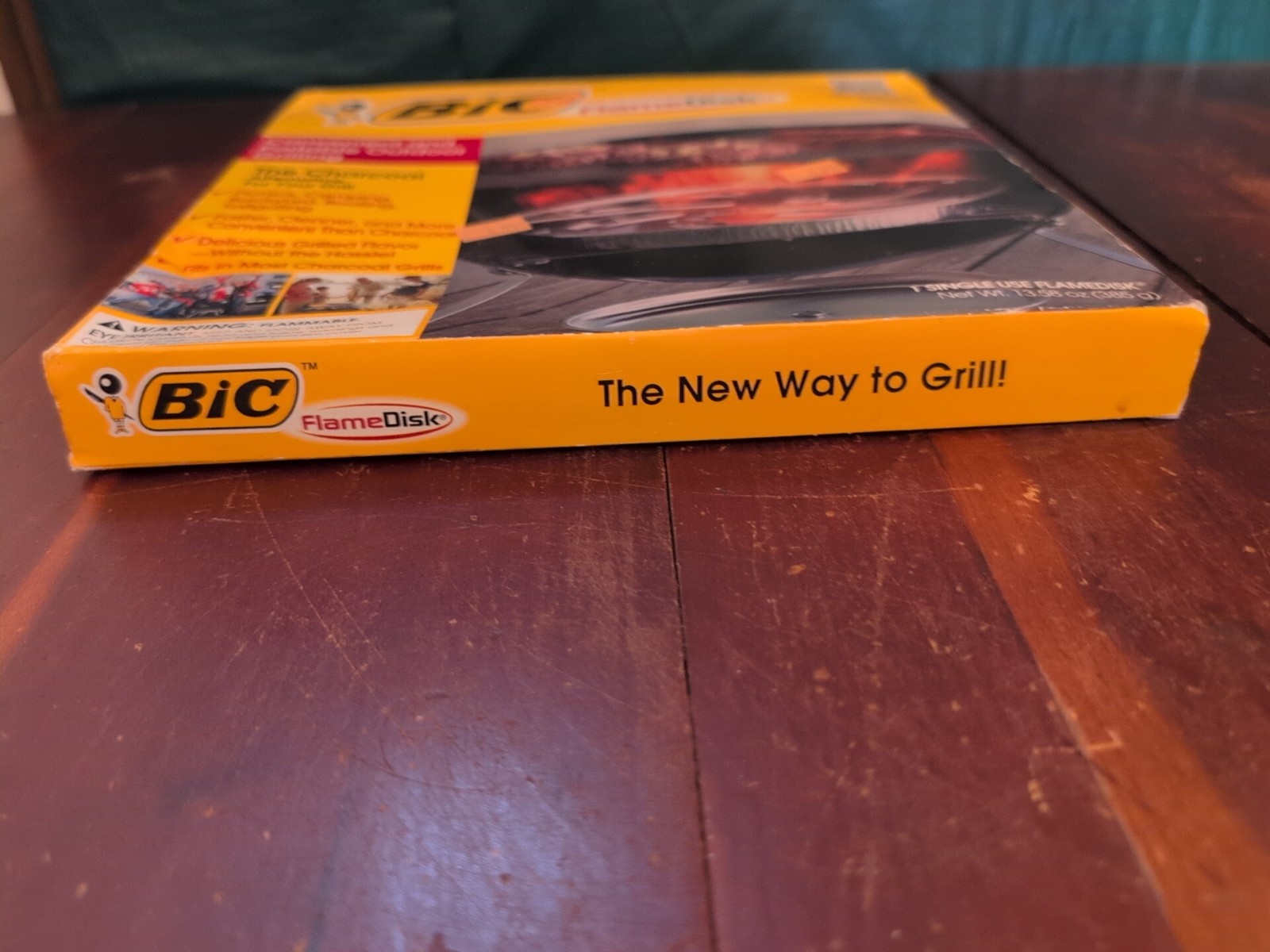 Bic Flame Disk For Portable Outdoor Grilling Charcoal Tailgating Prepper NOS