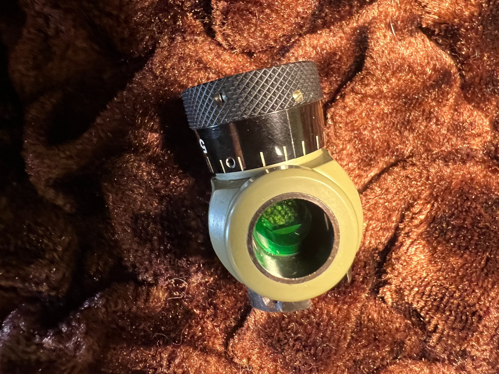 WILD HEERBRUGG T-2 T2 auto collimating lens with light source.