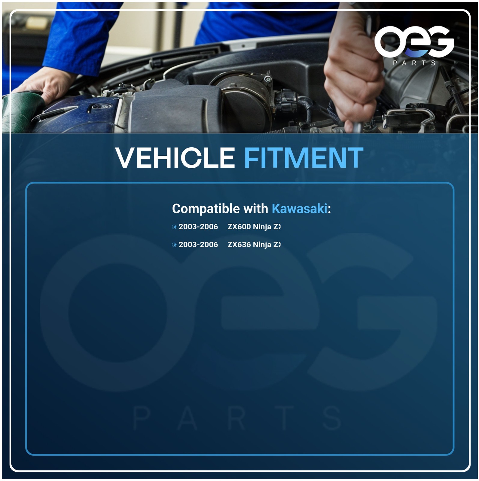 New 12V Starter Fits Kawasaki ZX636 Ninja ZX-6R 2003-2006 21163-0006 428000-1270