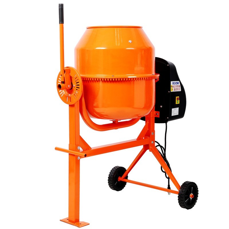 4.2Cu. Ft Electric Cement Mixer Portable Concrete Mixer Machine for Fodder