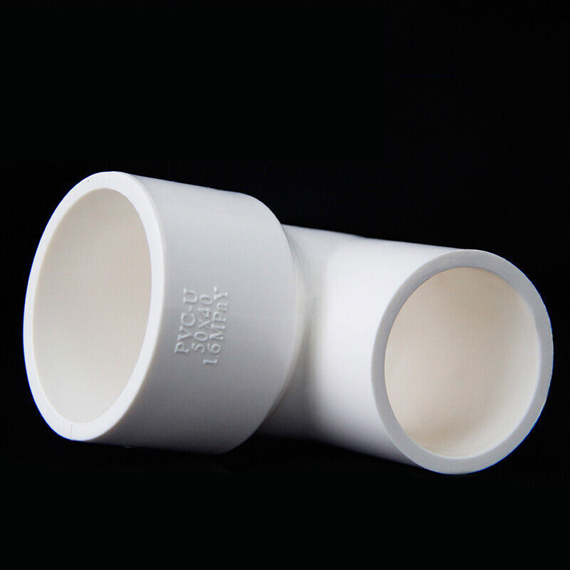 90 Degree Reducing PVC Water Elbow Connector Concentric Reduce Pipe 20mm-110mm