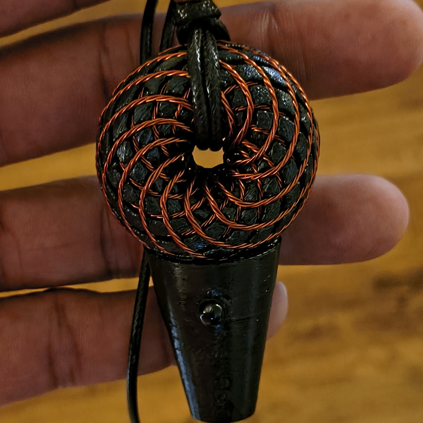 PEMF Frequency Generator POWERED Pendant Edition By Orgonitems (Oi-Pendant)