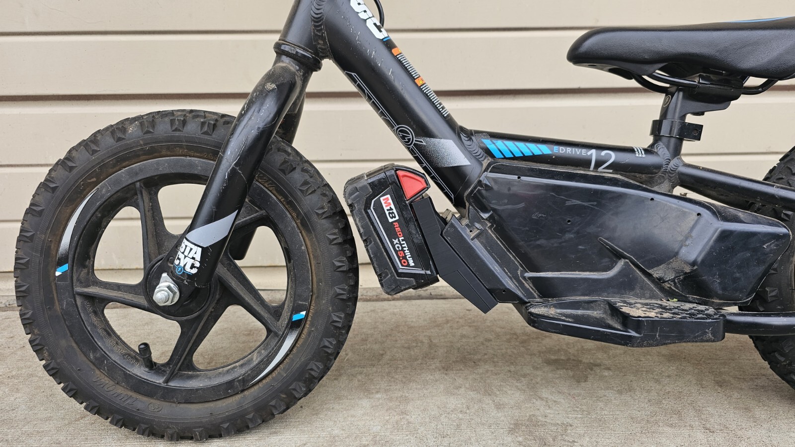 Stacyc Style Battery Adapter for Milwaukee 20v Batteries