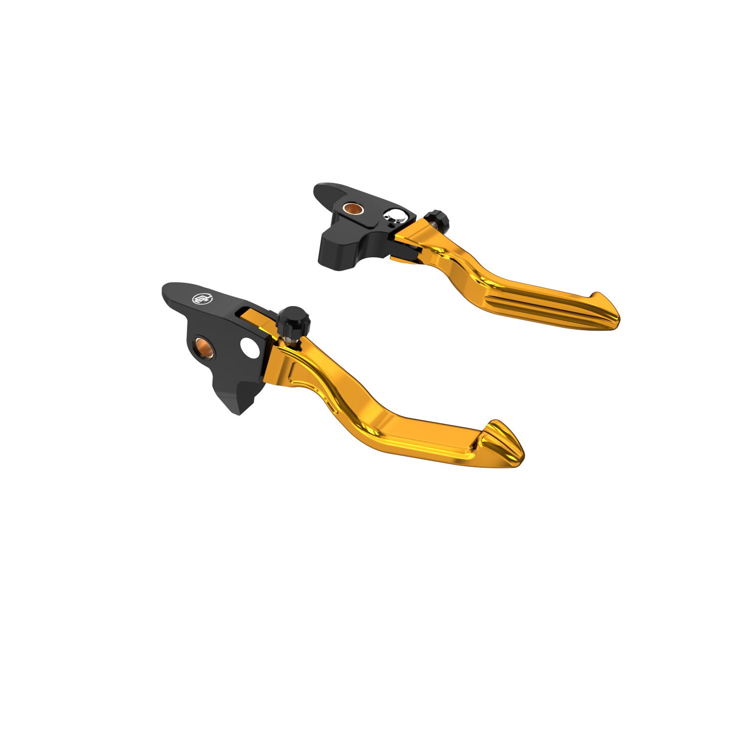 Gold Clutch Brake Hand Control for Harley 17-20 Touring with Hydraulic Clutch