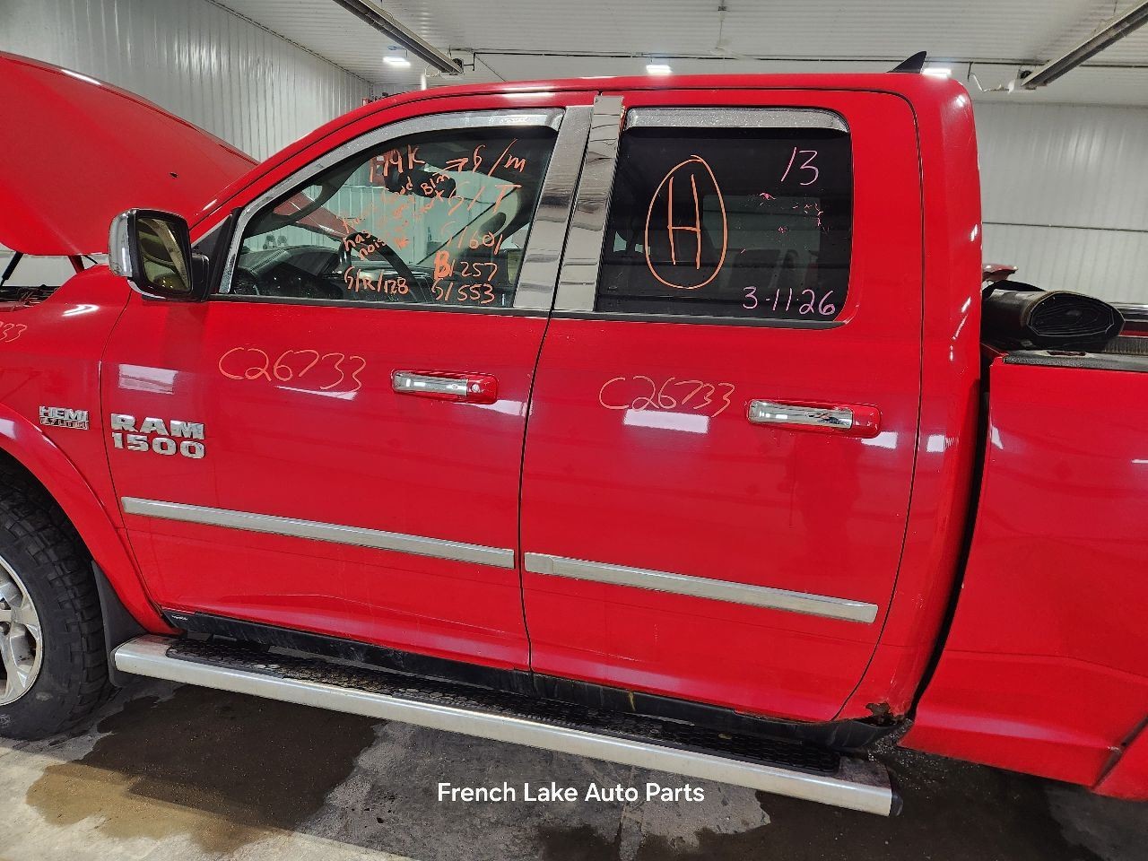 Engine Assembly 5.7L VIN T Fits 2013 DODGE 1500 **90 DAY WARRANTY** 1333564