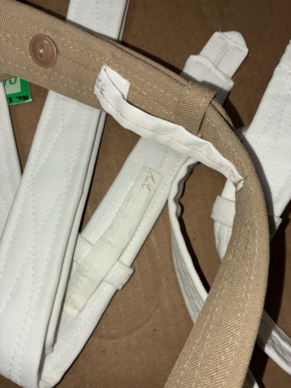 USN cap and mess dress accessories