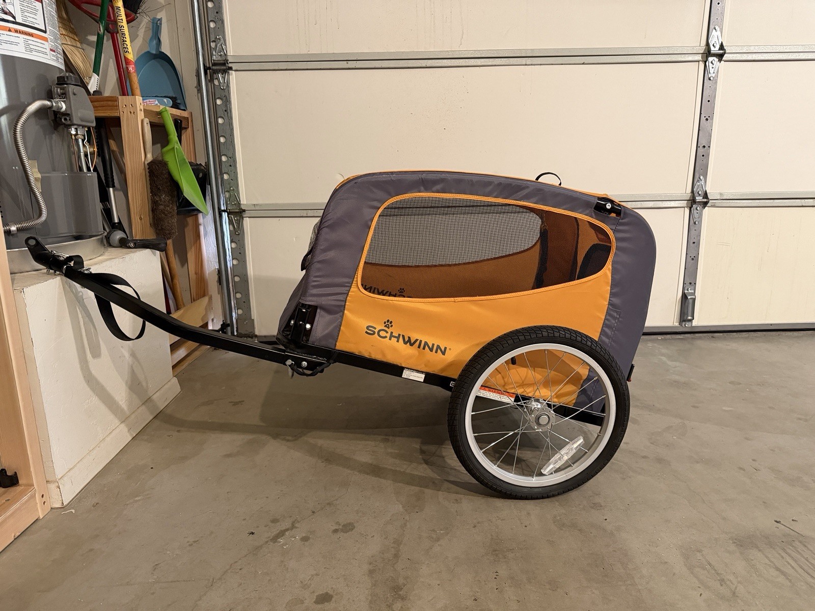Schwinn Rascal Bicycle Trailer for Pets Outdoor Foldable Dog Trailer
