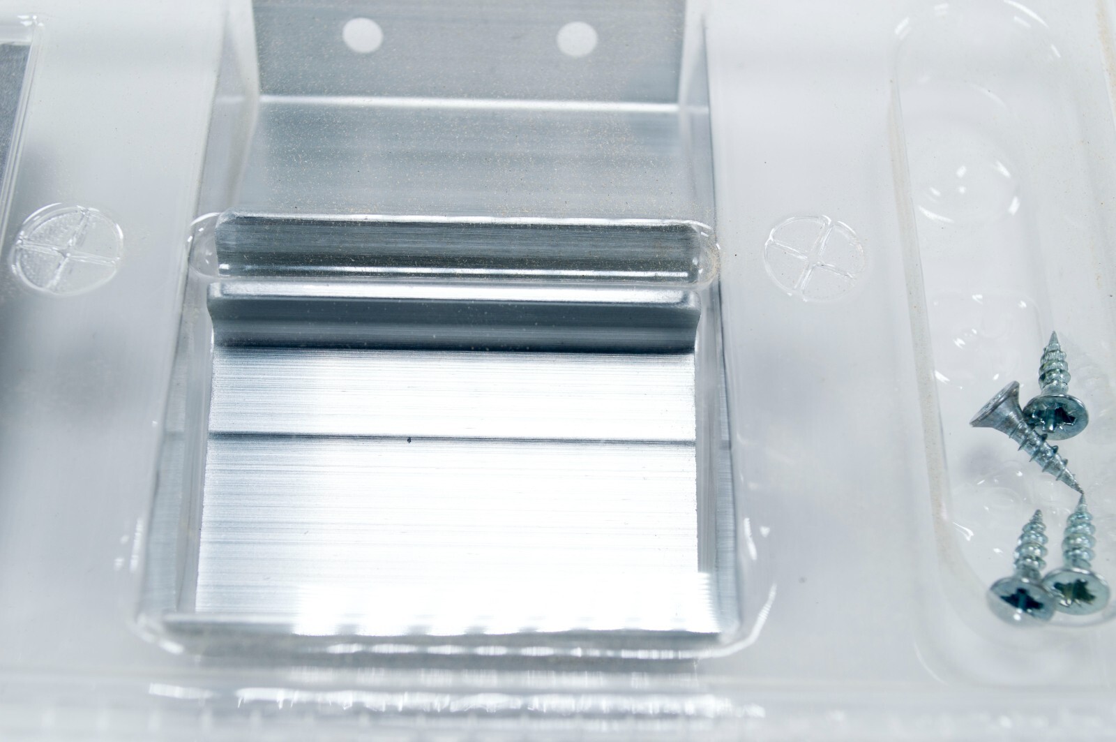 x2 Packs IKEA 50 mm 2" Blankett Aluminum Cabinet Drawer Pull 902.222.33 22439