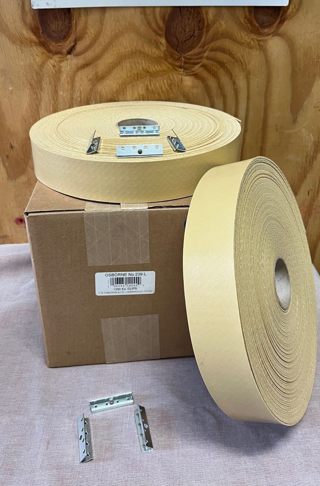 Upholstery Pirelli Rubber Webbing 2" Heavy duty For Seat x 10 Yds + 50 Pcs Clips