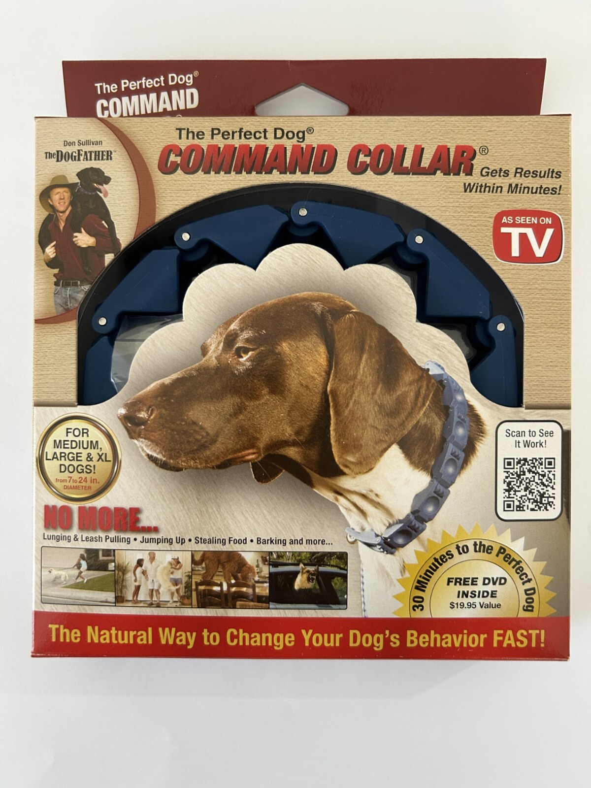 Don Sullivan Perfect Dog Command Collar Pinch Training FREE DVD & Links included