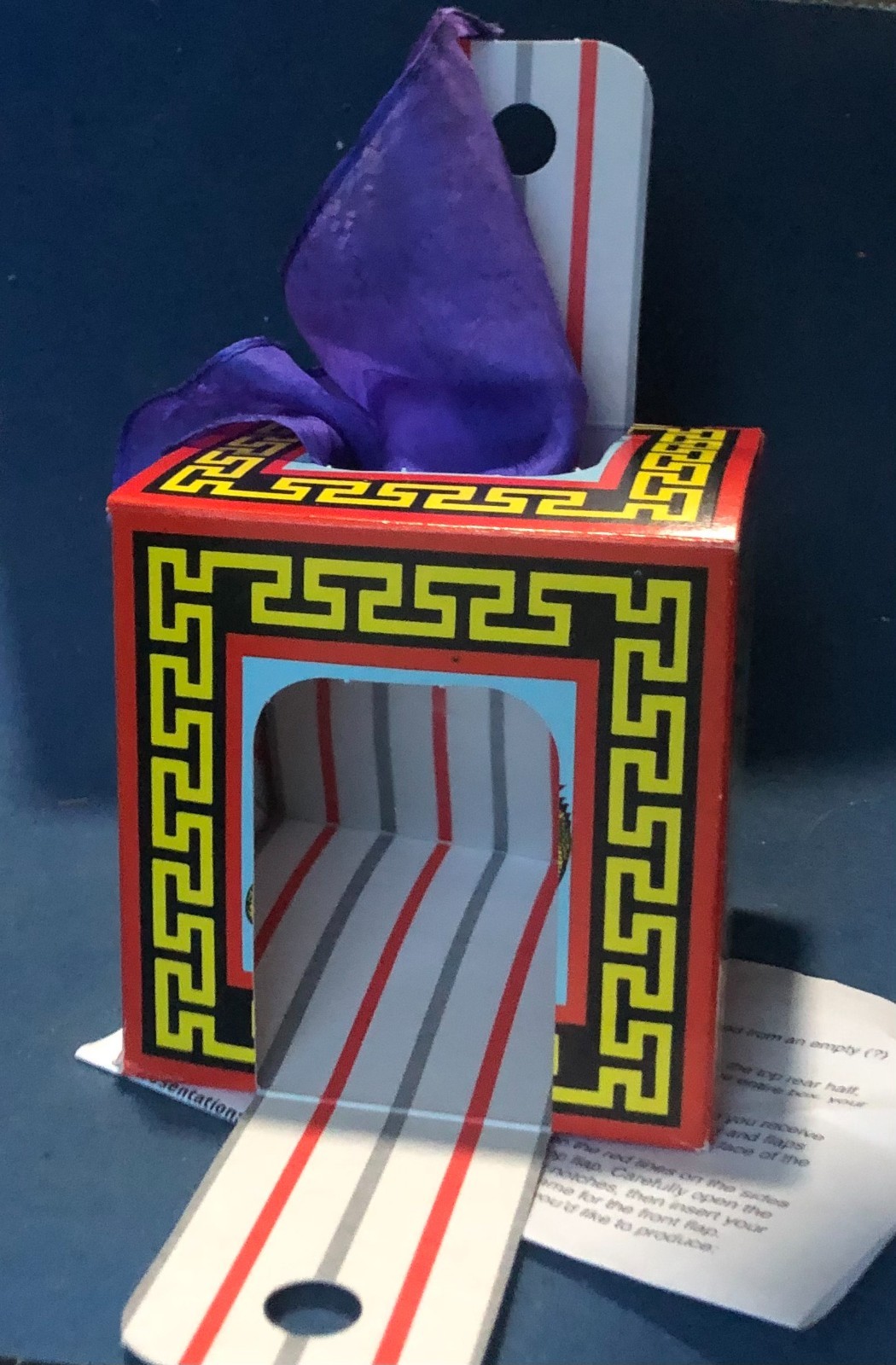 Magic Trick Mirror Production Box, Fun Inc. 2010 With Instructions & Silk!