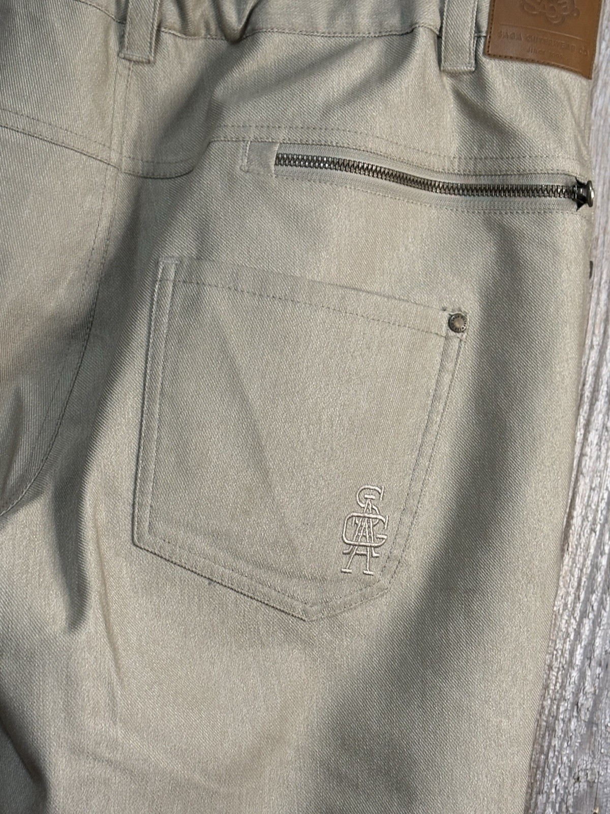 Saga Outerwear Saga Snowboard Ski Pants Tan Khaki Look Men’s Large