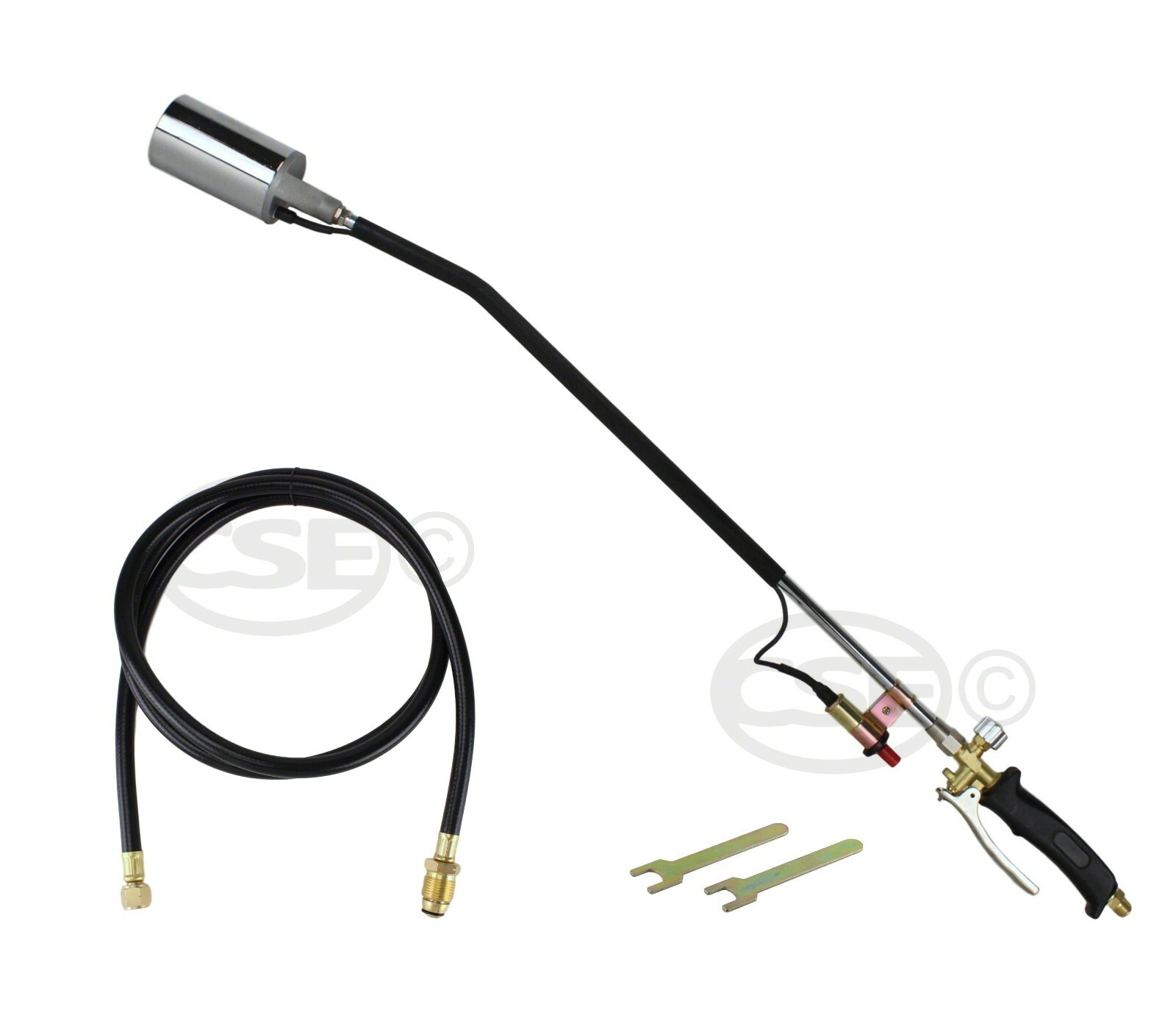 PROPANE PUSH START BLOW TORCH ROOFING GRASS NATURAL CHEMICAL FREE WEED KILLER