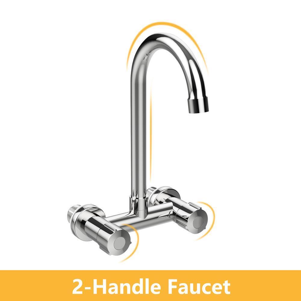 Commercial Hand Wash Sink Stainless Steel Bar/Prep Sink with Faucet for Kitchen