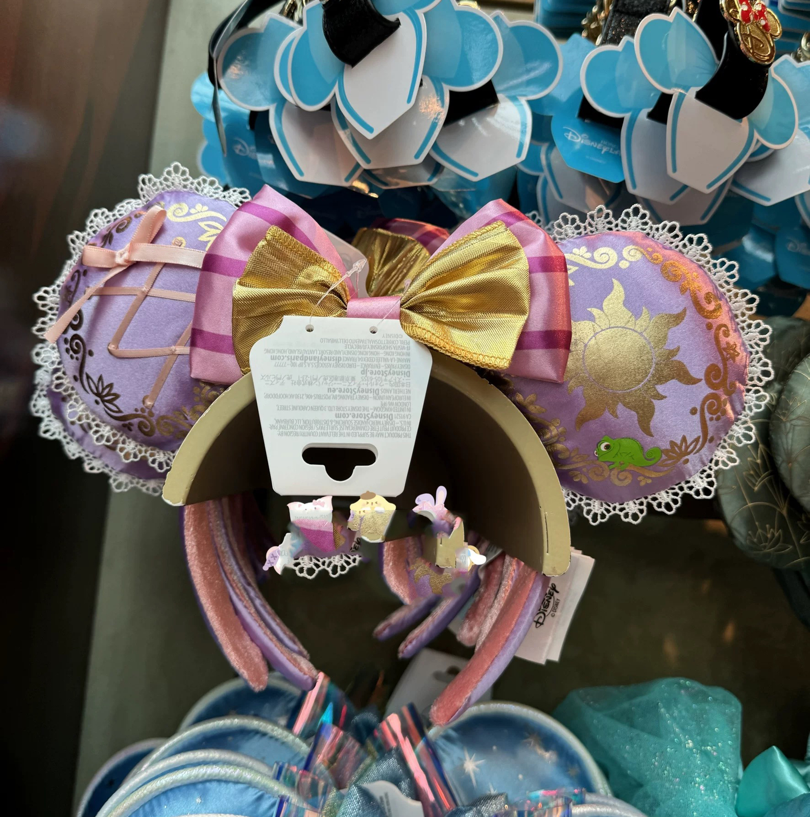 2025 Disney Parks Rapunzel Tangled Pascal Mickey Mouse Ears Minnie Headband NWT