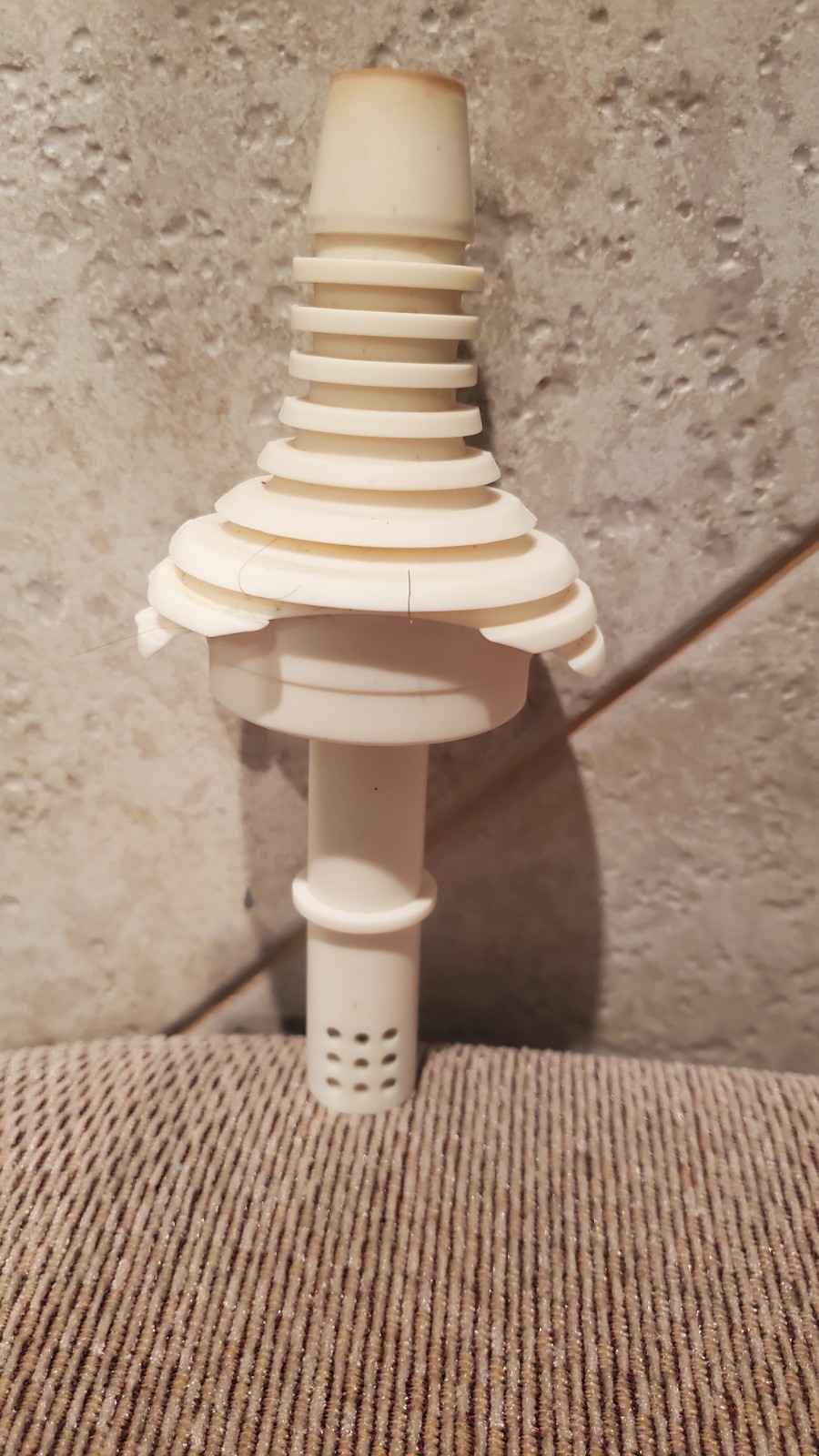 Apple on Top AoT White Hookah Horizontal -Easy to Clean and Use