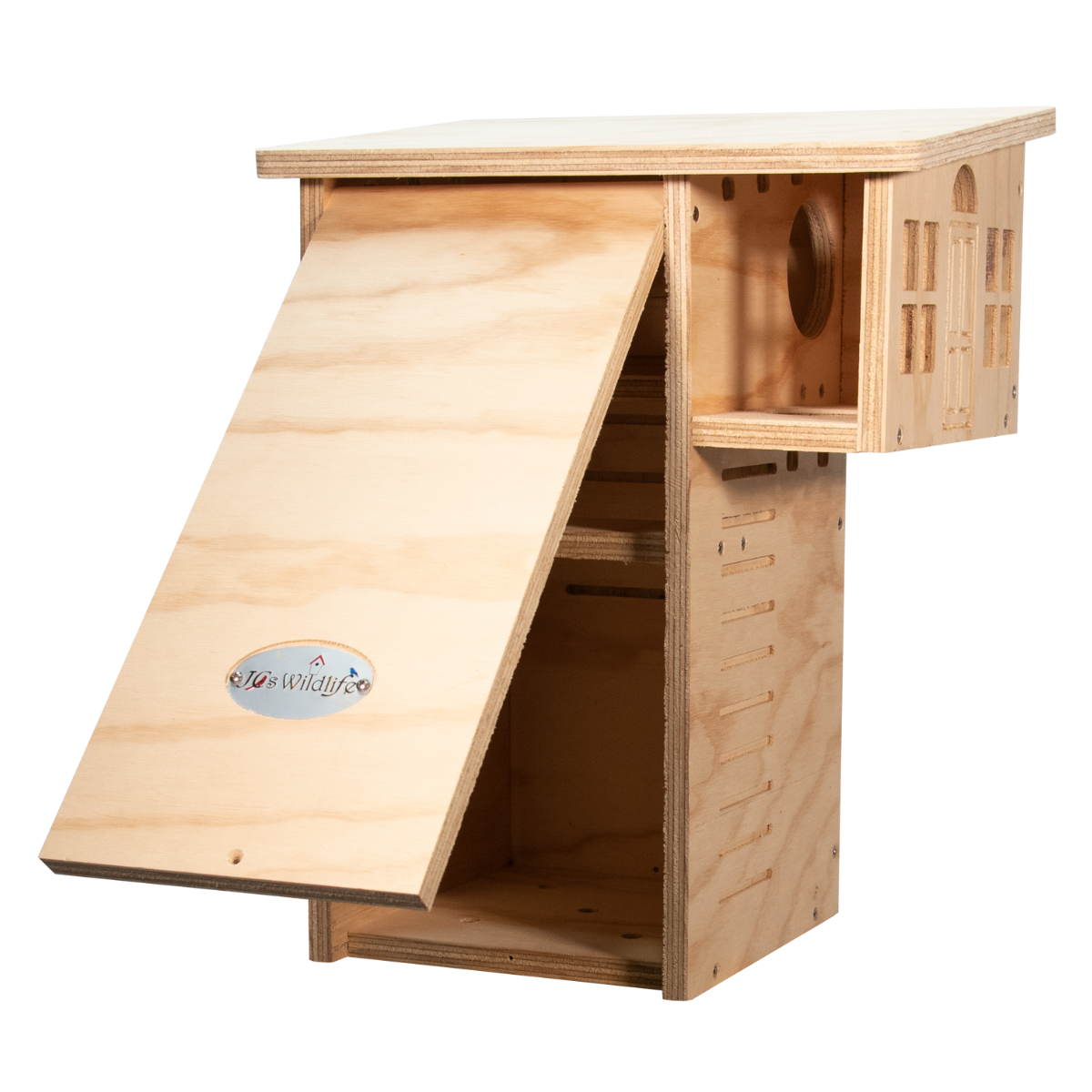 JCs Wildlife Plywood Squirrel House Nesting Box