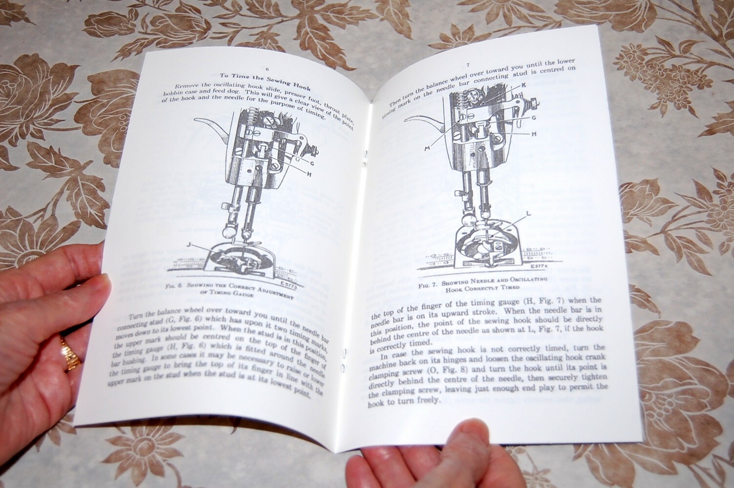 Singer Sewing Machines Class 99 Timing & Adjusting Manual for Service, Adjusters