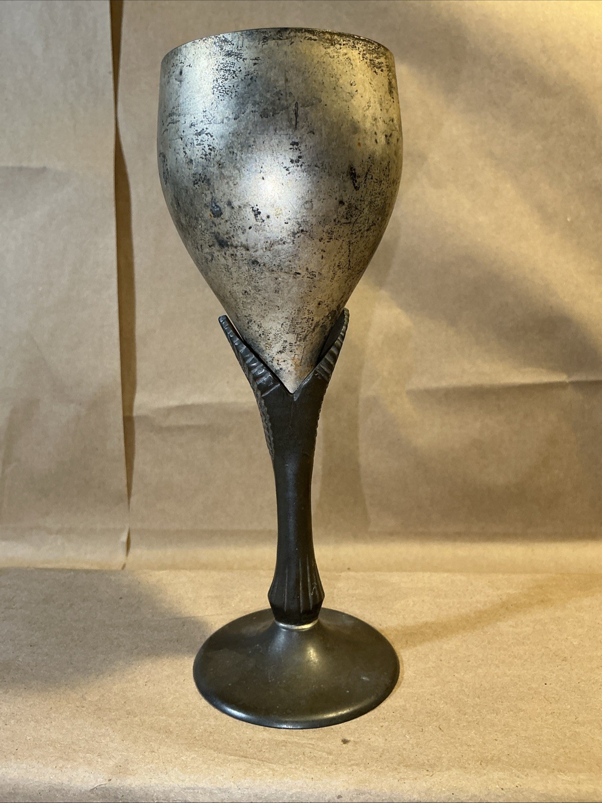 Vintage Godinger Phoenix Bird Goblet Arlene Frantz Lady Of The Fair INV-JDJ75