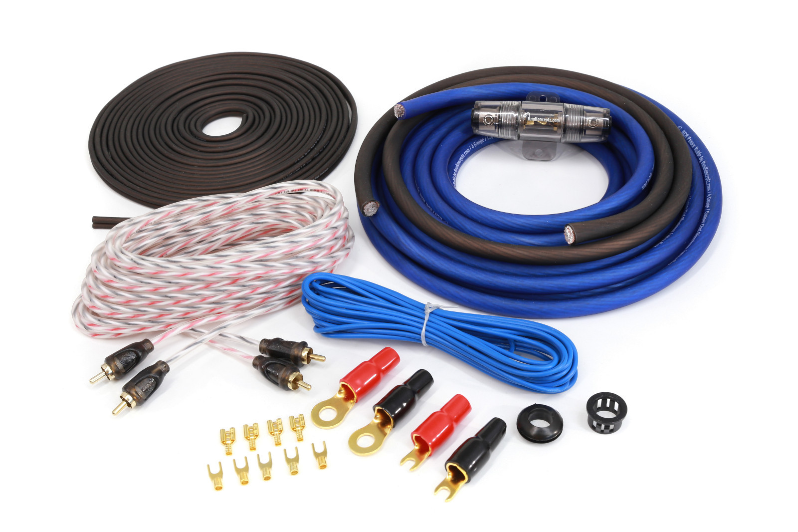 KnuKonceptz TRUE 4 Gauge Amp Amplifier Install Wiring Installation Kit