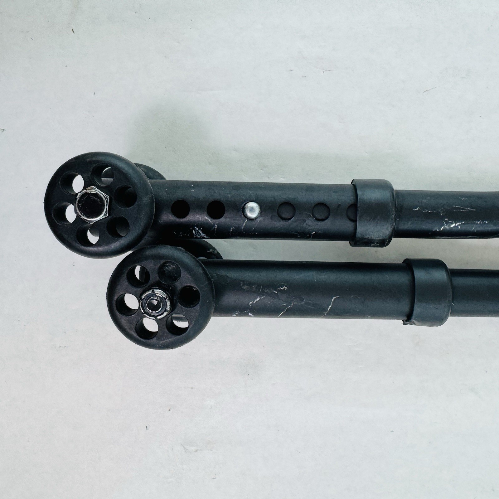 Pair Of Wheelchair Anti-Tipper Pair Adjustable Anti Tip