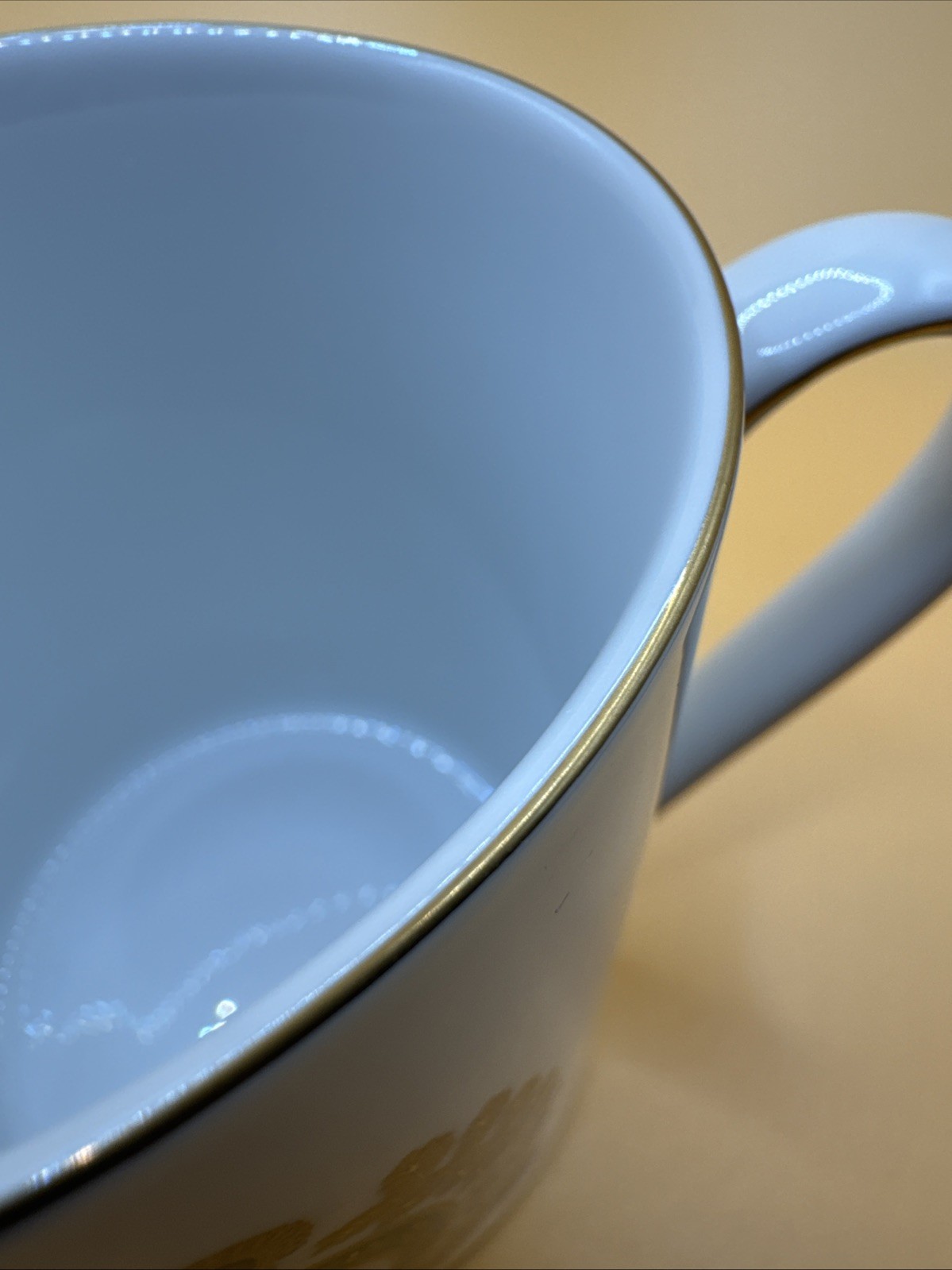 RALPH LAUREN CREST MUG ESTATE CREST BONE CHINA COFFEE CUP