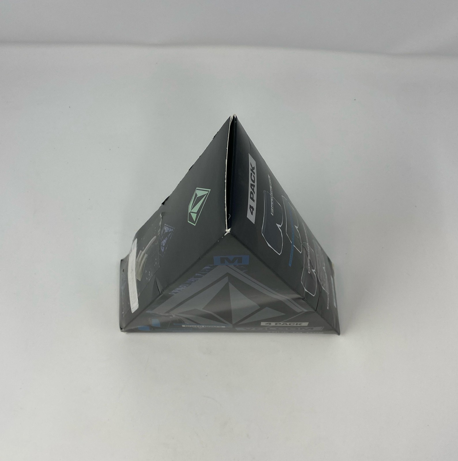 Volcom Men’s Boxer Briefs 4-Pack - Purple/Green/Blue Multi, Size M