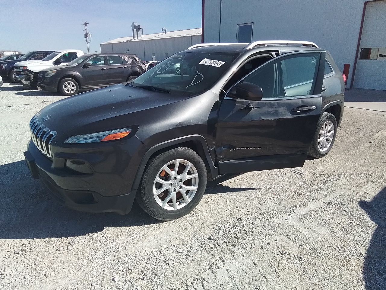 2015 Jeep Cherokee Radio Receiver 5" Display Screen w/o Satellite Radio