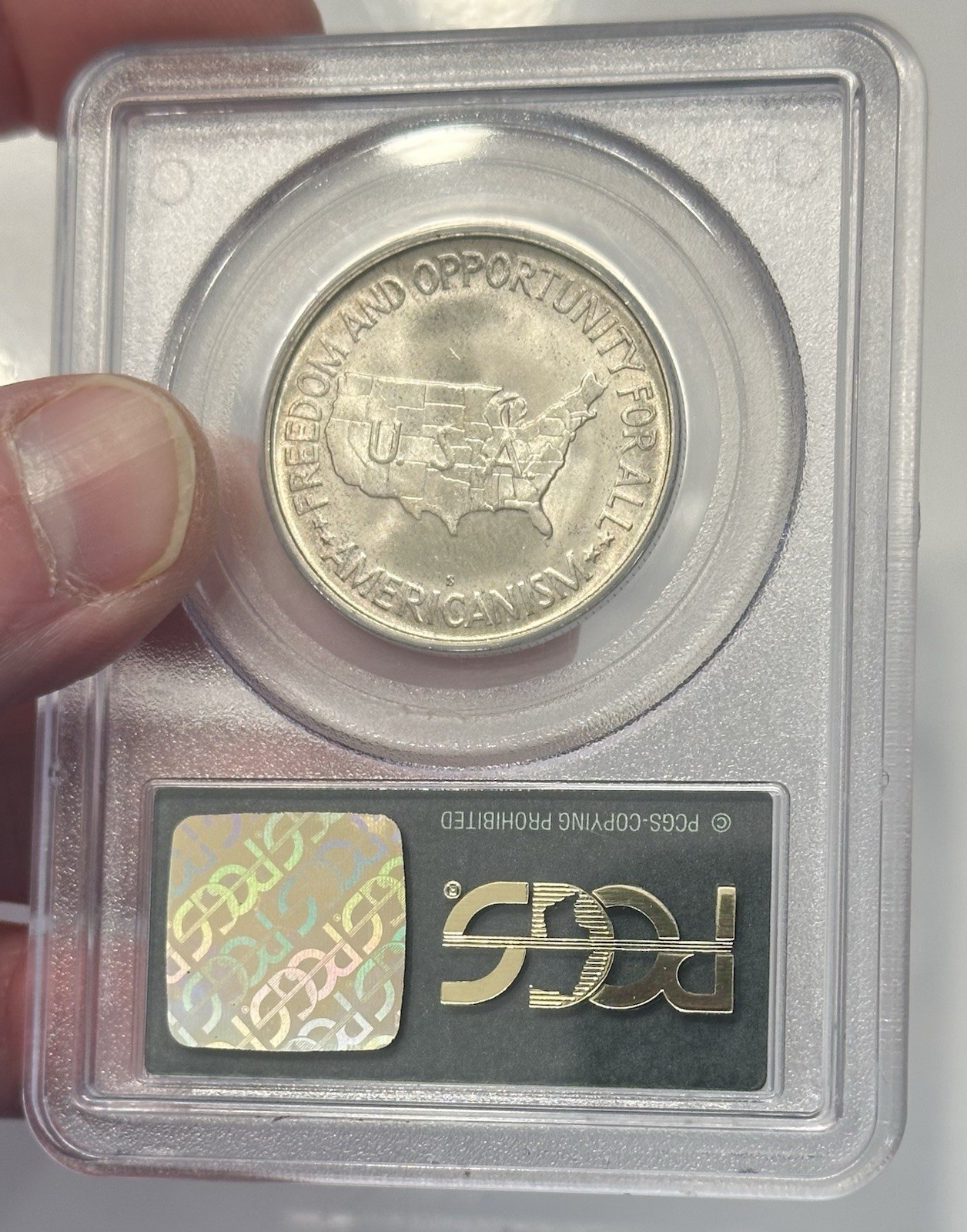 1951-S Washington Carver Commemorative Half Dollar 50C PCGS MS65 OGH