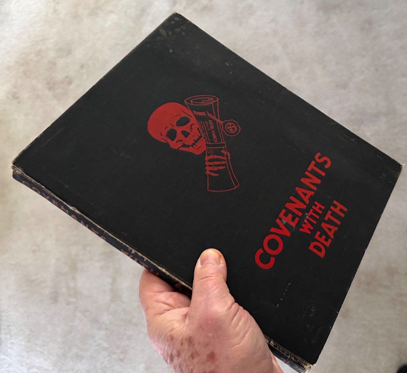 Covenants With Death. Daily Express 1934. The Horror of War 1914-18. Scarce