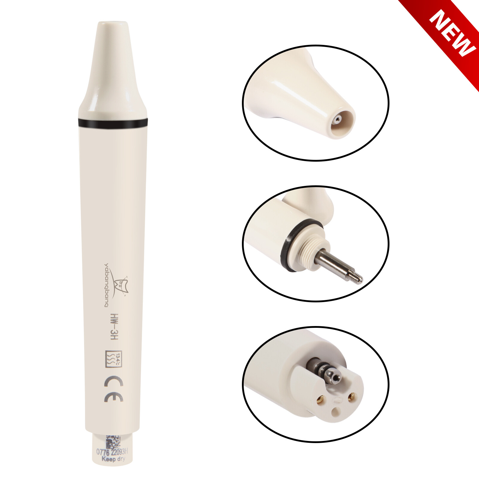 Dental Piezo Ultrasonic Scaler Handpiece fits EMS WOODPECKER Cavitron 135℃ HW-3H