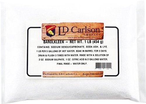 BAROLKLEEN FOR CLEANING AND SANITIZING NEW AND USED OAK BARRELS