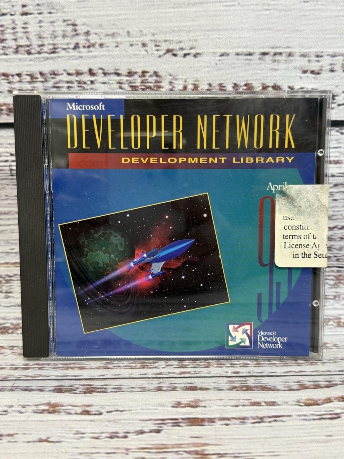 Microsoft Developer Network Development Library CD-ROM April 1995 Windows