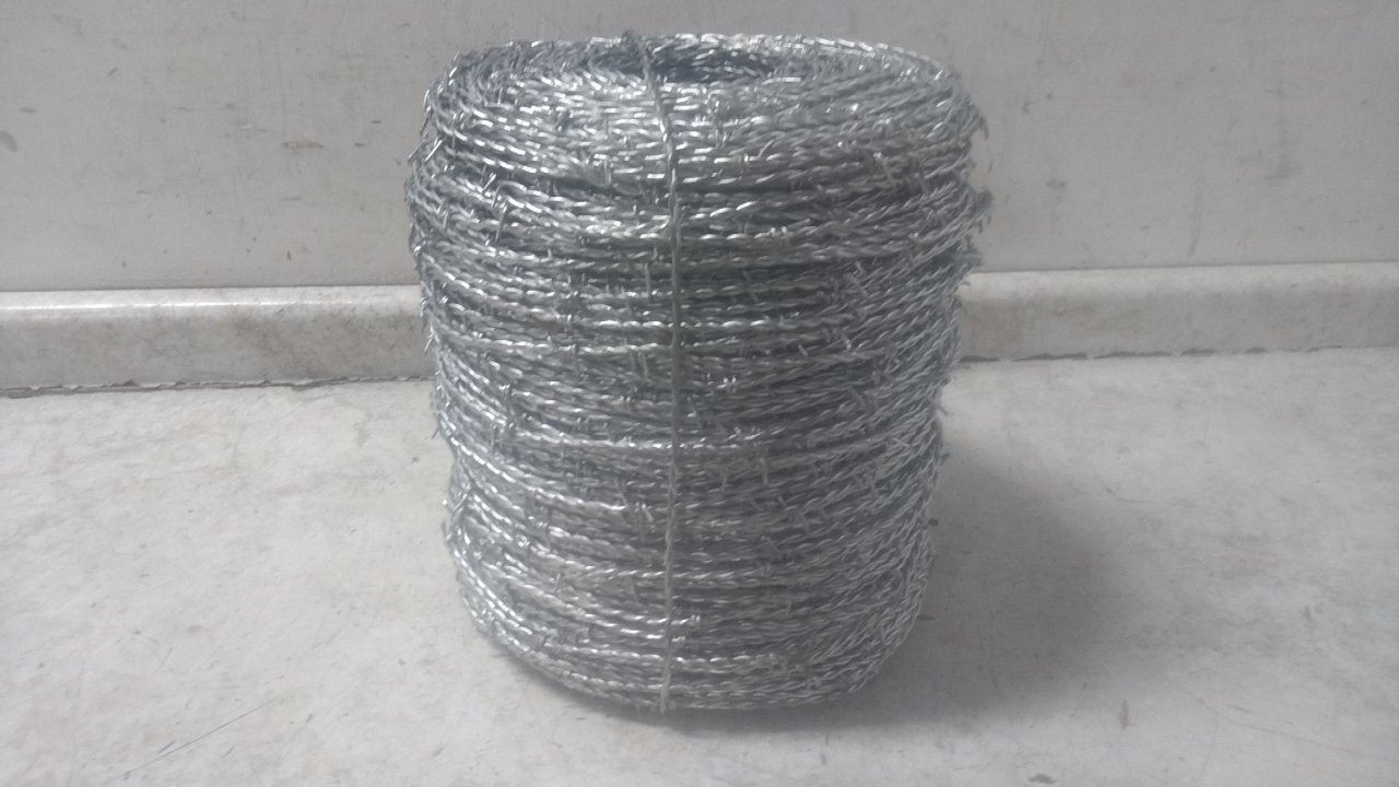 Brand Name 4LVN9 1,320 Ft Length 12-1/2 Gauge Steel Barbed Wire