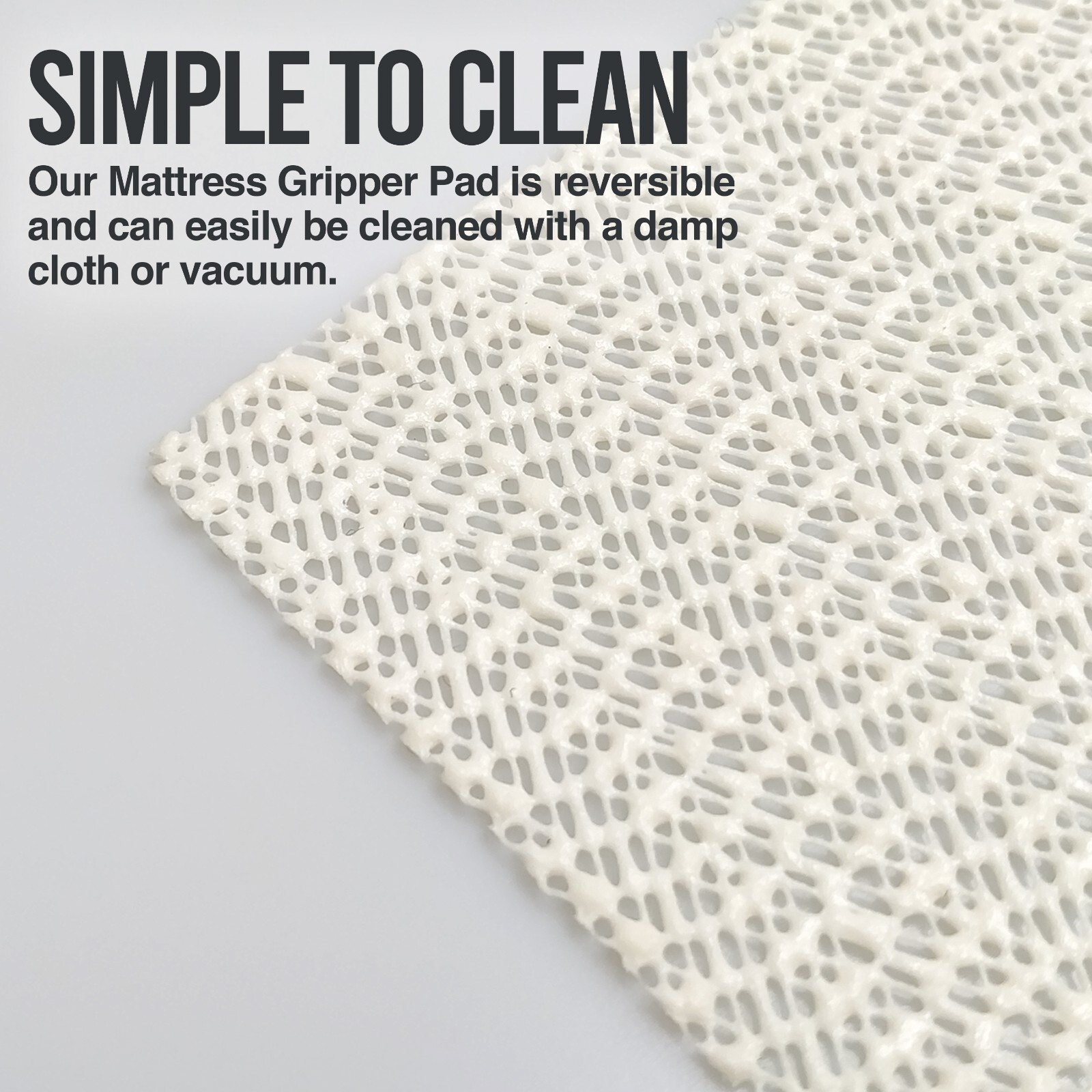 Nevlers Mattress Grip Pad - 36" x 72" Twin Size Mattress Non Slip Pad