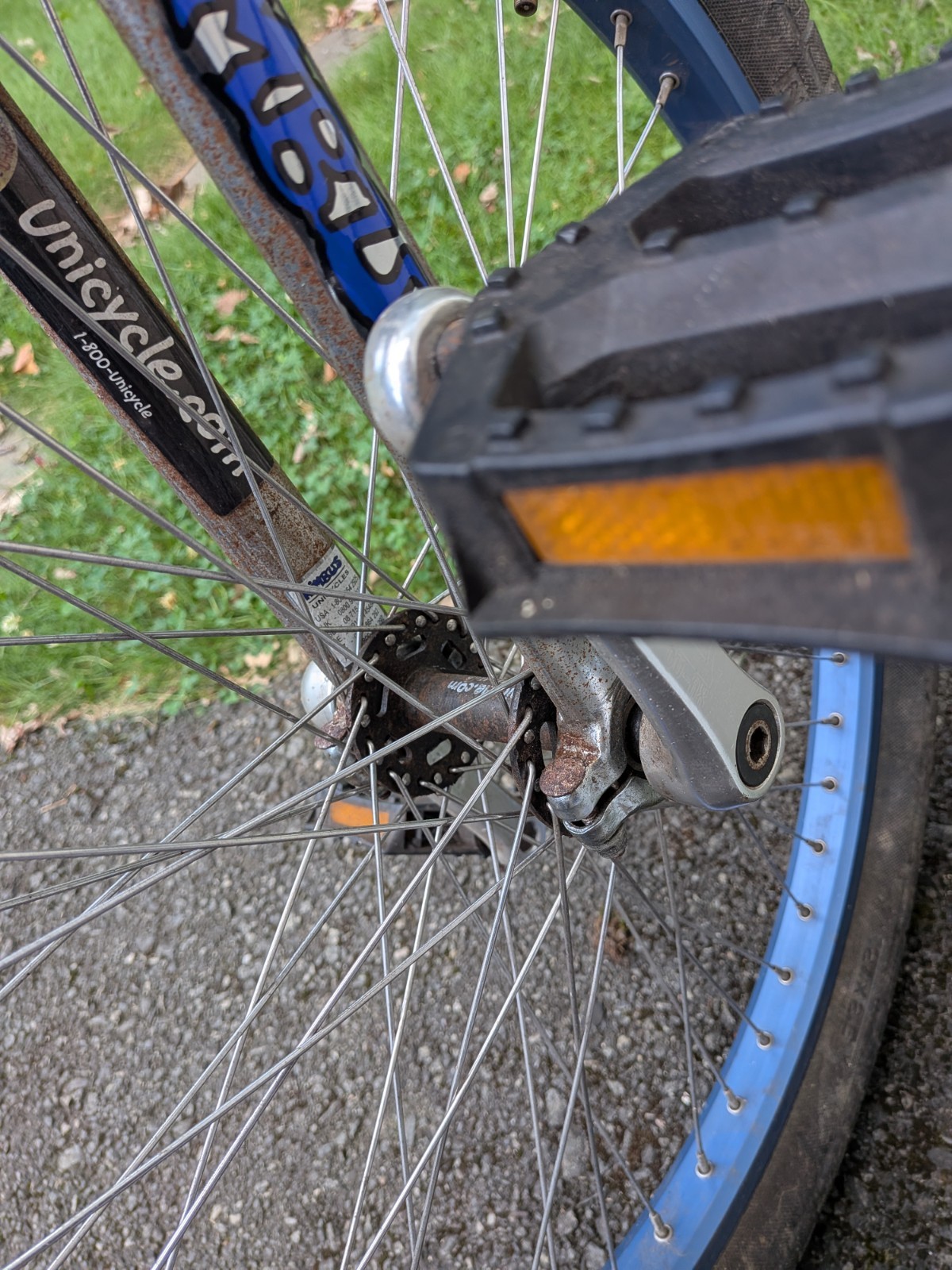 Vintage Nimbus Unicycle - Unicycle.com Mountain Uni Cycle