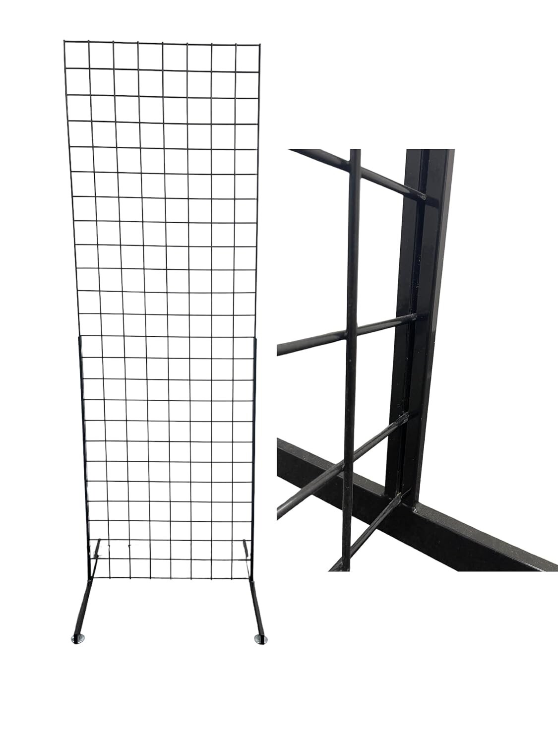 Only Hangers Gridwall Panel w/ Slide-On Grid Legs