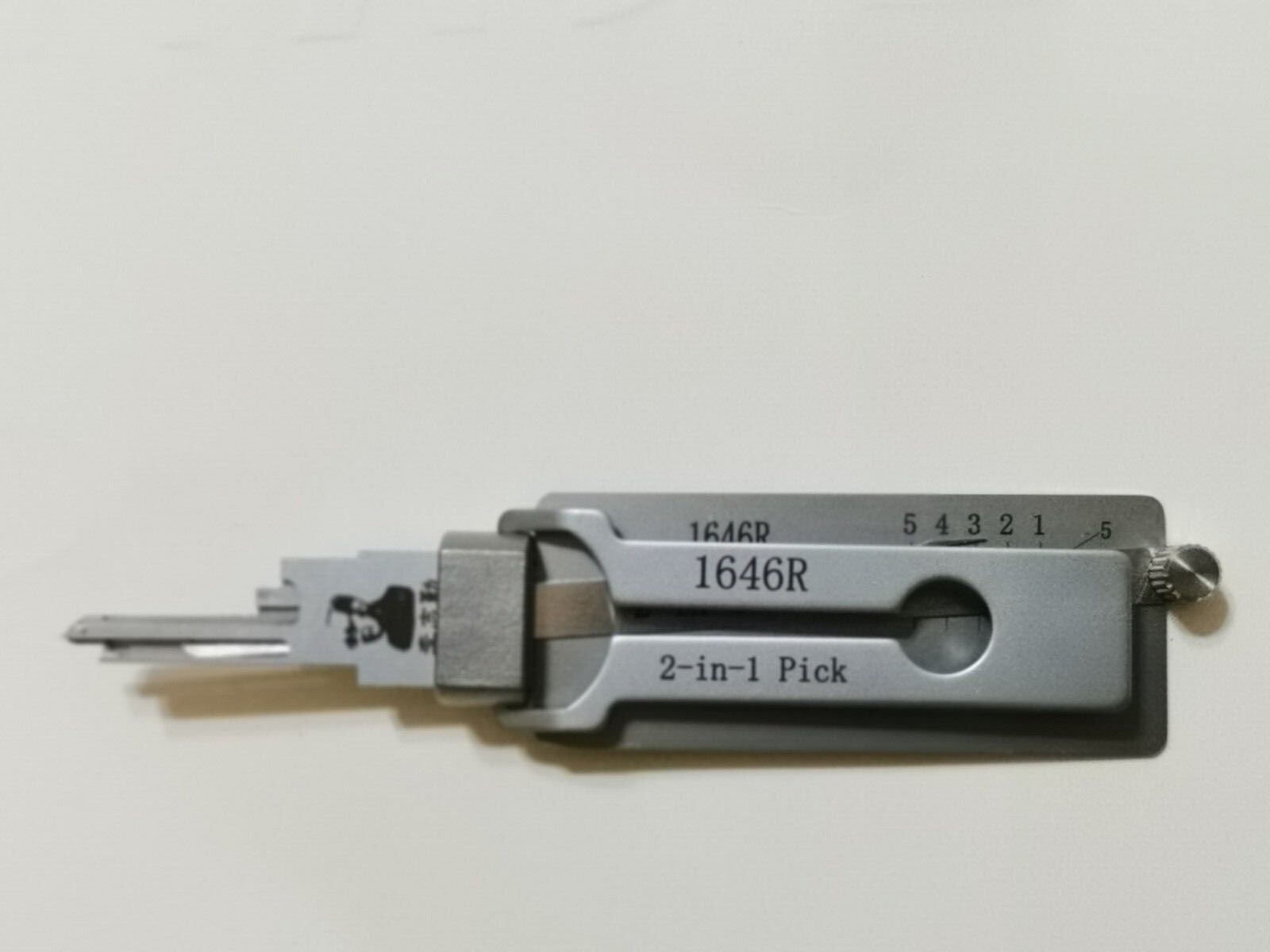 Key Decoder 2 In 1 Stainless Steel Key Pick Up Hook Tool For Repair Maintenance