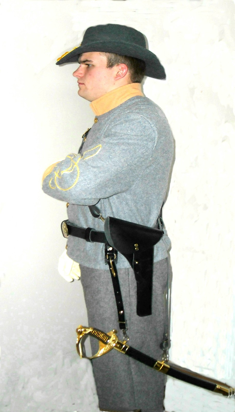 SABER SWORD HANGERS STRAPS - CIVIL WAR GUN BELT, US CAVALRY WESTERN