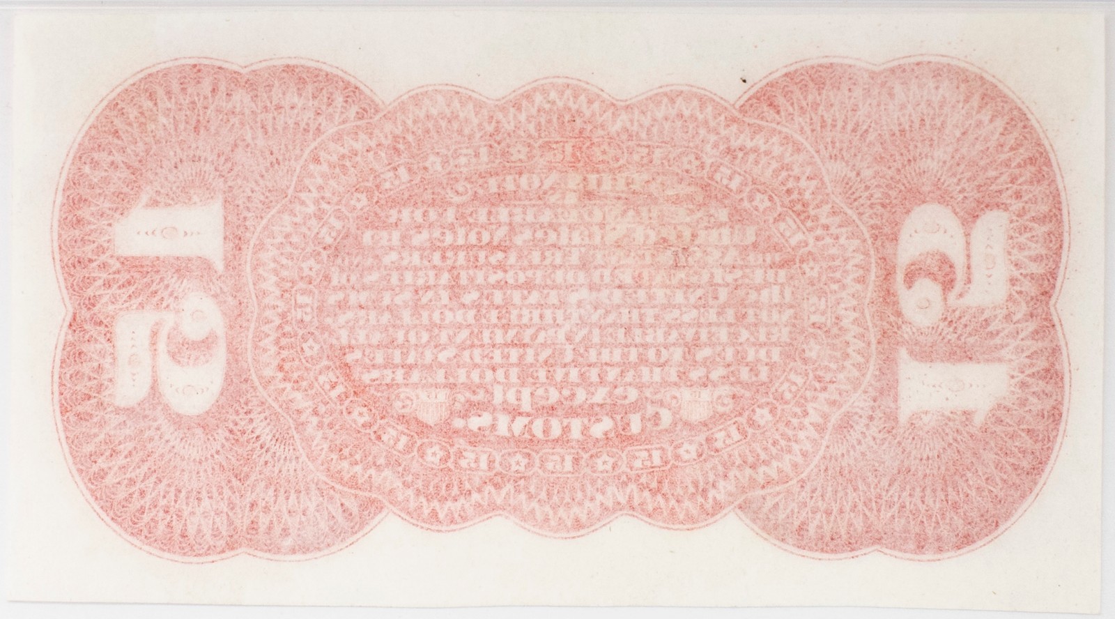 Fr-1273-5 spnmb, 15c Grant-Sherman Specimen, US Fractional Currency, PMG64EPQ