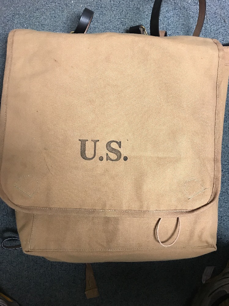US M1878 Blanket Bag with "US" Marking