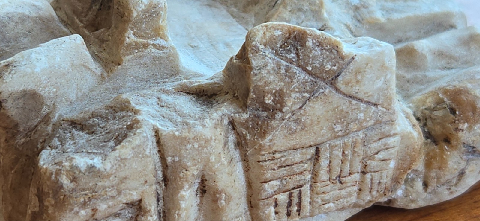 Antique Andean Carved Stone Illa Talisman Amulet Pre-Columbian Peru Andes