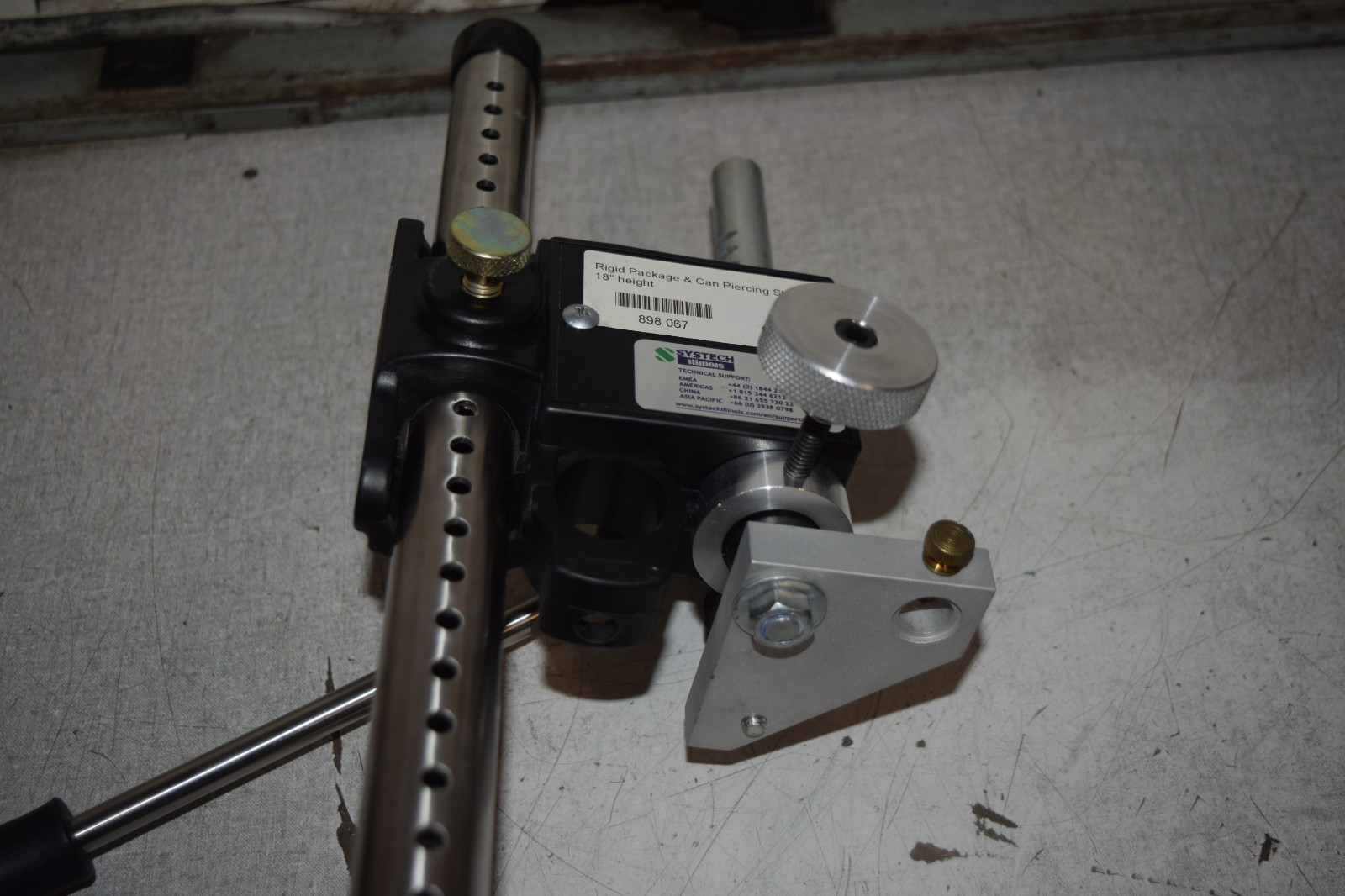 Systech Illinois 18" Rigid Package Can Piercing Station